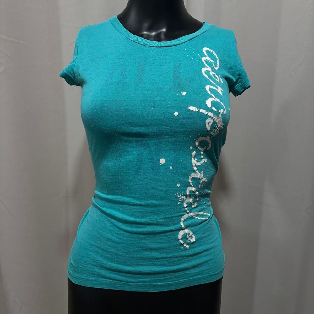 Aeropostale Women's Blue T-shirt